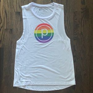 Pure Barre Rainbow Pride tank size Small